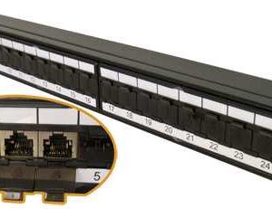 Twisted-Pair Systems - Patch Panels - CAT6A Patch Panels - CAT6A Rack-Mount Shielded