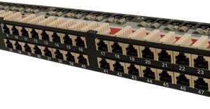 Twisted-Pair Systems - Patch Panels - CAT6A Patch Panels - CAT6A Rack-Mount Shielded