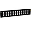 2U 24 Port Blank Keystone Patch Panel