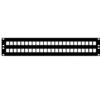 2U 48 Port Blank Keystone Patch Panel - Welded
