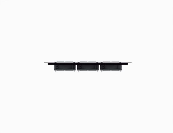 (Part Number: 1908-3-001-02) - 3U Triple Fan Panel - Image 5