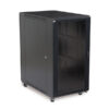 27U LINIER® Server Cabinet - Glass/Solid Doors - 36" Depth
