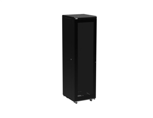 45U LINIER® Server Cabinet - Solid/Vented Doors - 24" Depth