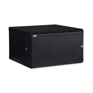 6U LINIER® Fixed Wall Mount Cabinet - Solid Door