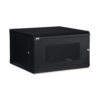 6U LINIER® Fixed Wall Mount Cabinet - Vented Door