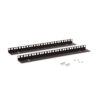 9U LINIER® Wall Mount Vertical Rail Kit - Cage Nut