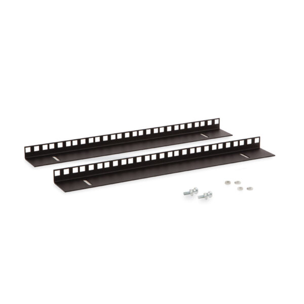 9U LINIER® Wall Mount Vertical Rail Kit - Cage Nut