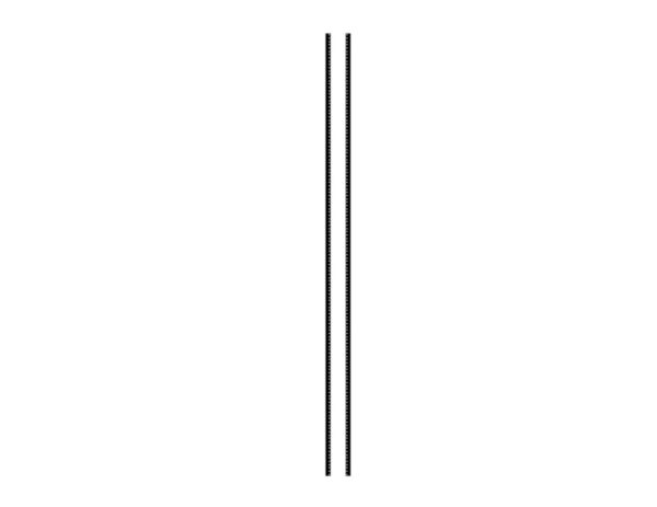 45U LINIER® Server Cabinet Vertical Rail Kit - 10-32 Tapped