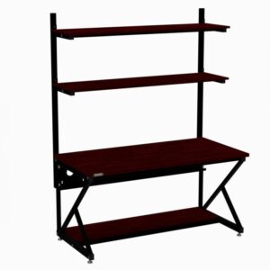 60" Performance 100 Series® LAN Station - African Mahogany