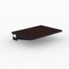 LAN Station 19” x 14” Shelf - African Mahogany