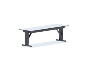 2U 16" Vented Light Duty Rack Shelf
