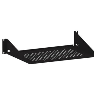 2U 12" Vented Light Duty Rack Shelf