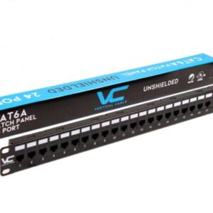 Twisted-Pair Systems - Patch Panels - CAT6A Patch Panels - CAT6A Rack-Mount Unshielded