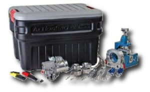 Cable Blowing - Fiber Optic Cable Blowers - Drill-Driven Fiber Optic Cable Blower/Pushers