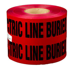 Tools and Safety Equipment - Cable Locating and Marking - Underground Utility Marking Tape