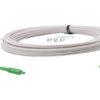 Singlemode nanoFIBER Stainless Steel Armored Fiber Optic Cable Fiber