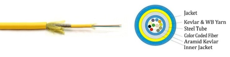 12 STRAND SM ARMORED RISER LOOSE-TUBE