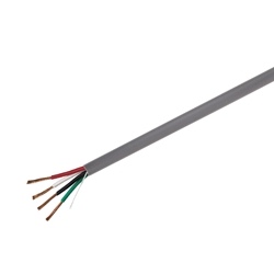 22 AWG 4 Conductor Unshielded Stranded CMR Security Cable