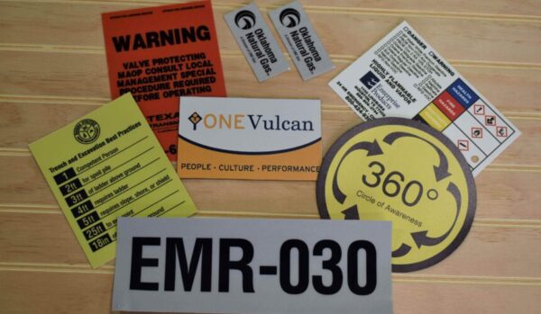Decals - Decals - Utility Markers - Utility Signs - Vulcan - Image 2