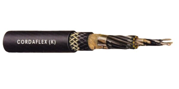 Flexible Power and Control Cable Copper Cable - 8 AWG Copper Cable - Stranded Copper Cable - 4 Copper Cable - Black Cable