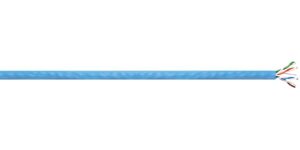 Cat 5e Cable Copper Cable - U/UTP Copper Cable - Unshielded Twisted Pair Copper Cable - 24AWG Copper Cable - 4 Pair Copper Cable - Plenum Copper Cable - White Cable