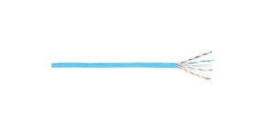 Category 6 Cable Copper Cable - 23AWG Copper Cable - Solid Copper Cable - 4 Pairs Copper Cable - Length 1000 ft. Copper Cable - Black Cable