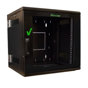 High Density Wall Mount Cabinet, 18U x 24"D