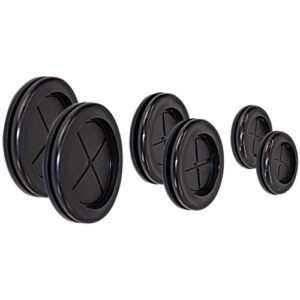 Rubber Grommet Kit for Wall Cabinets (6 pcs)