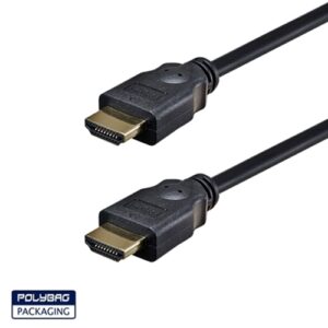 HDMI 24AWG CL2 Gold-Plated Eth 50ft Black