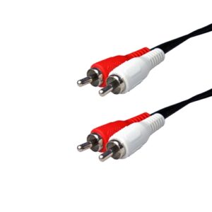 Audio 2.7mm 2RCA 6ft Black