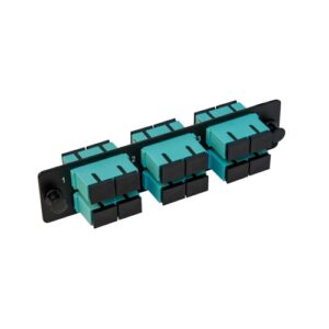 LC Adapter Panel, 6 SC Duplex Adapters, 12 Fiber OM3