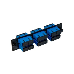 LC Adapter Panel, 6 SC Duplex Adapters, 12 Fiber SM