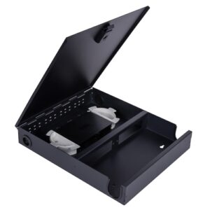 Wall Mount Enclosure For 2 LGX Panels, One Door, Empty