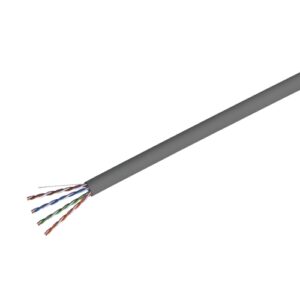 CAT5e U/UTP CMX Indoor/Outdoor 1Kft Gray