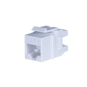 VGS6™ Keystone Jack CAT6 RJ45 Unshld Yellow 180°