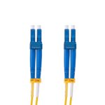 OS2 LC/UPC - LC/UPC Single Mode Duplex Fiber Optic Patch Cable - 5m