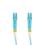 OM3 LC/UPC - LC/UPC Multi Mode Duplex Fiber Optic Patch Cable - 3m