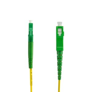 OS2 LC/APC - SC/APC Single Mode Simplex Fiber Optic Patch Cable - 7m