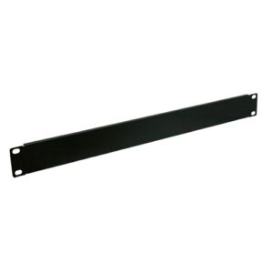 Solid Steel Blanking Panel, 4U