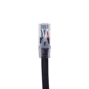 CAT6a VGS6A™ Snagless 7ft Black