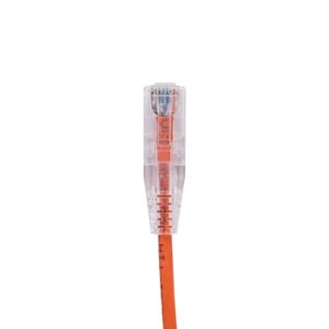 CAT6a 28Flex™ Snagless 1ft Orange