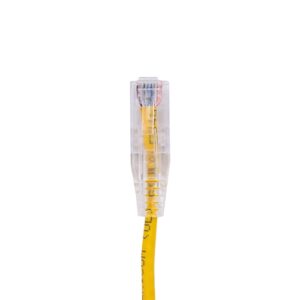 CAT6a 28Flex™ Snagless 7ft Yellow