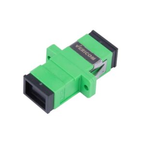 SC/APC Single Mode Simplex Adaptor, Green