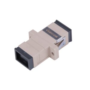 SC/UPC Multimode Simplex Adaptor, Beige