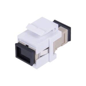 SC/UPC Simplex Multimode Adaptor (For Copper Patch Panel), Beige