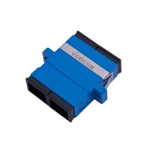 SC/UPC Single Mode Duplex Adaptor, Blue