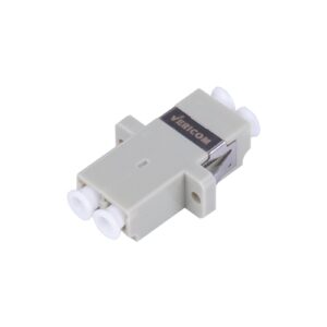 LC/UPC Multimode Duplex Adaptor, Beige