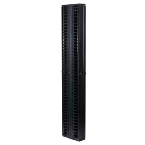 Viaduct Double Vertical Cable Manager, 45U x 6"W