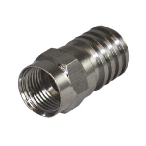 Connector RG6 Crimp Dual Shield 100/bag