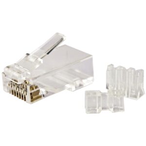 Connector RJ45 CAT6a/CAT7 Unshld 50/bag
